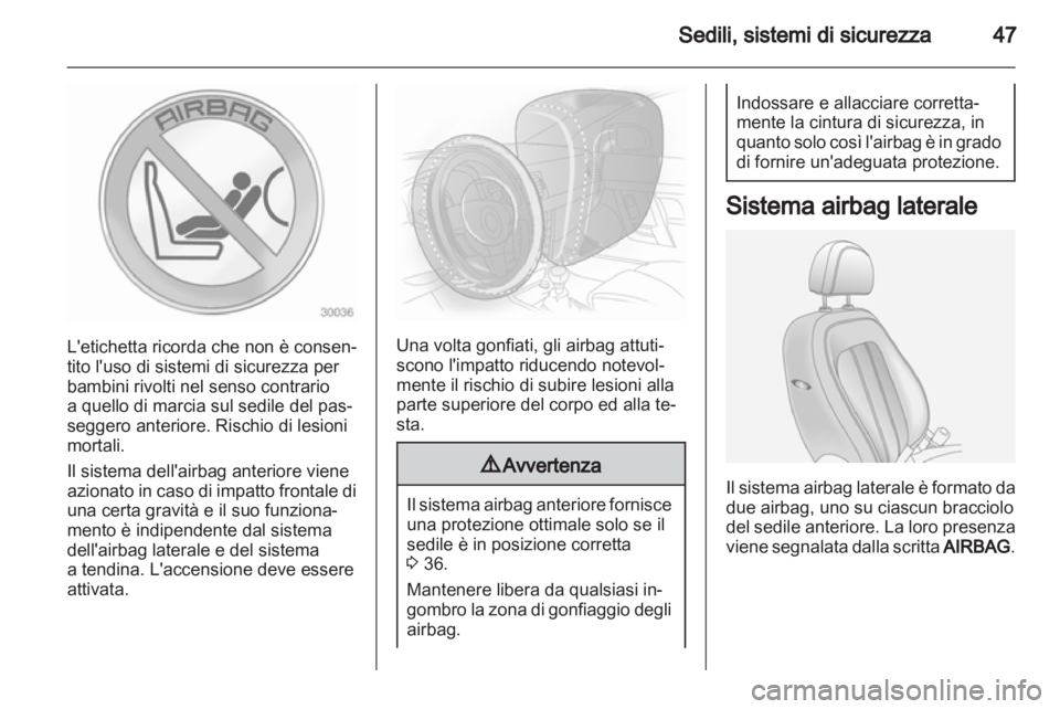 OPEL ANTARA 2011  Manuale di uso e manutenzione (in Italian) 