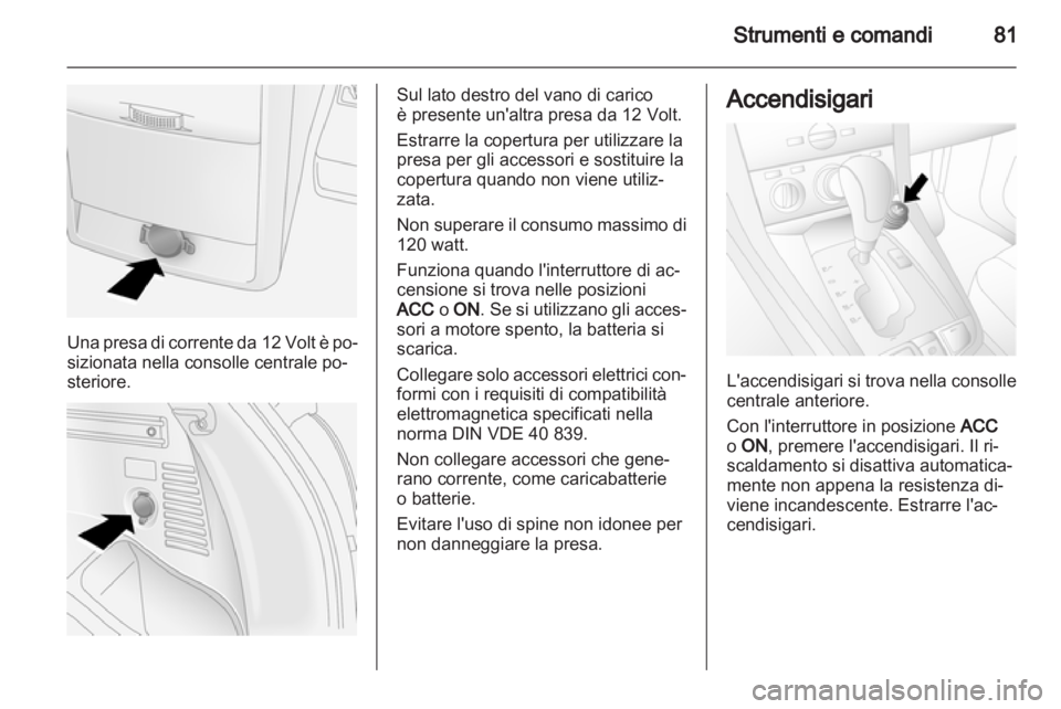 OPEL ANTARA 2011  Manuale di uso e manutenzione (in Italian) 