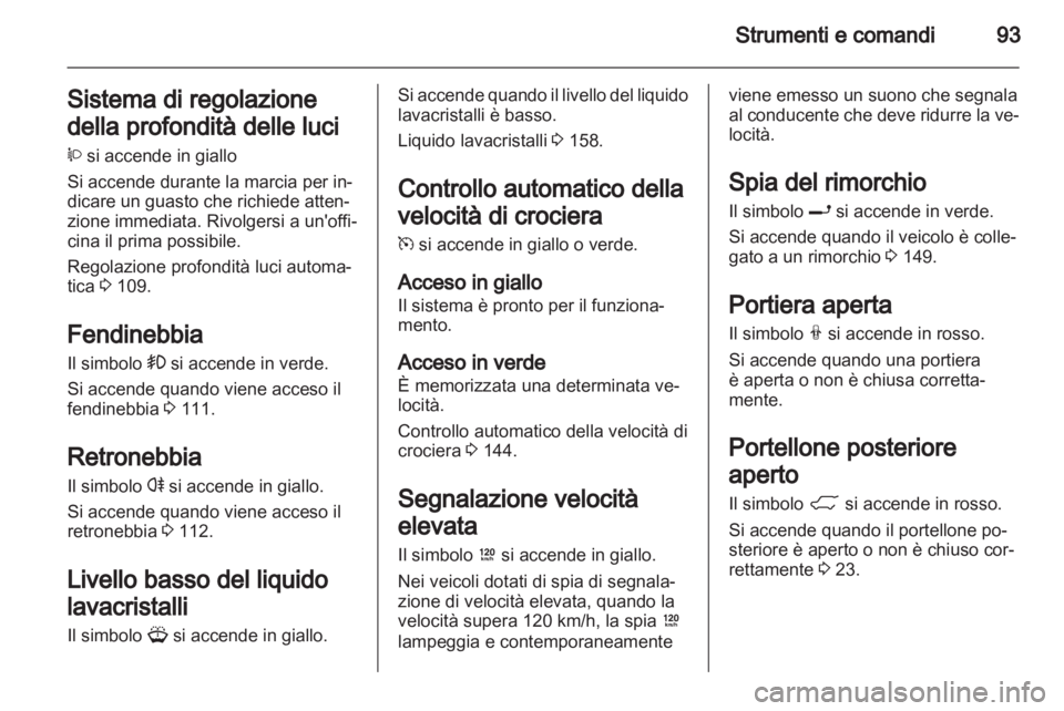 OPEL ANTARA 2011  Manuale di uso e manutenzione (in Italian) 