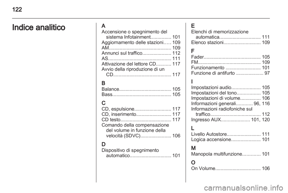 OPEL ANTARA 2012  Manuale del sistema Infotainment (in Italian) 