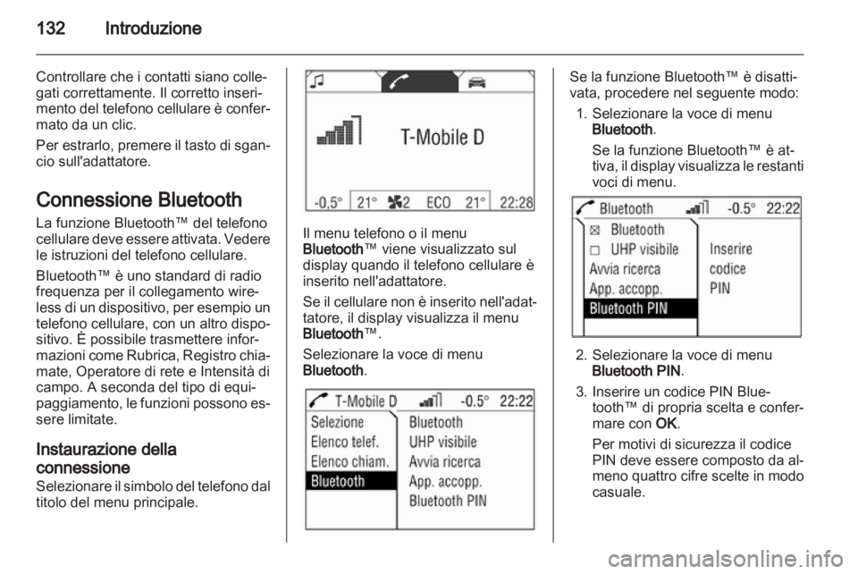 OPEL ANTARA 2012  Manuale del sistema Infotainment (in Italian) 