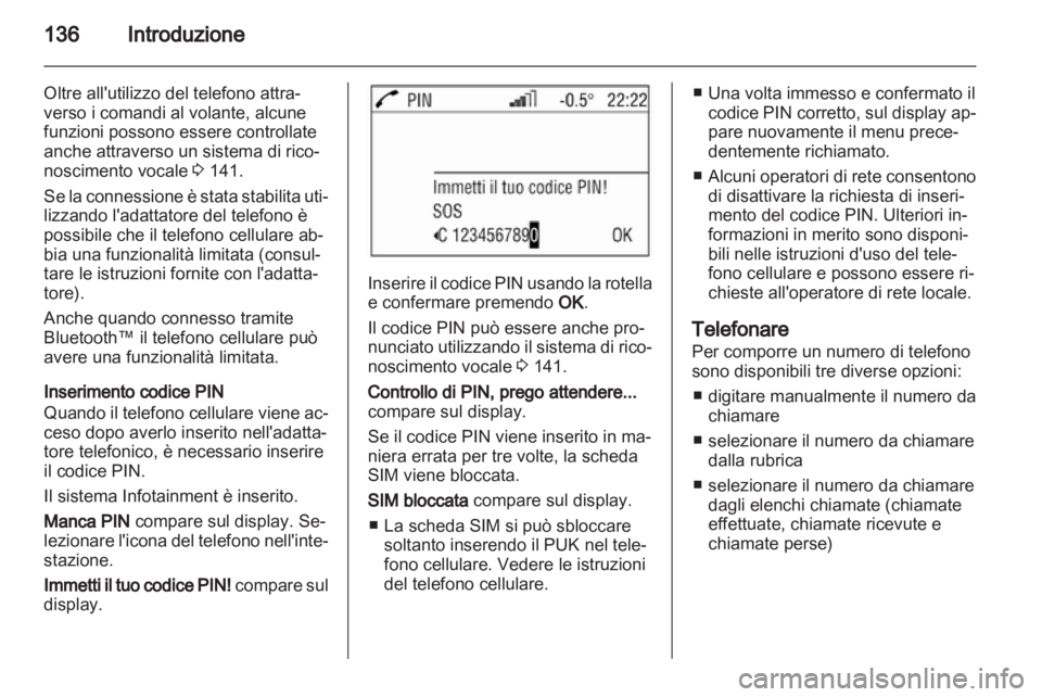 OPEL ANTARA 2012  Manuale del sistema Infotainment (in Italian) 