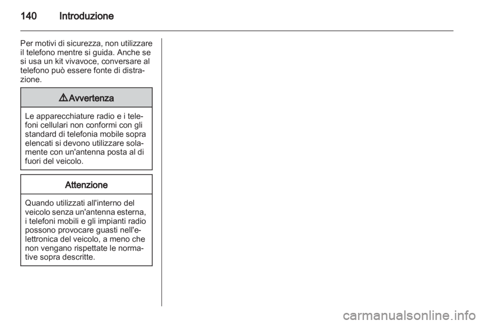 OPEL ANTARA 2012  Manuale del sistema Infotainment (in Italian) 