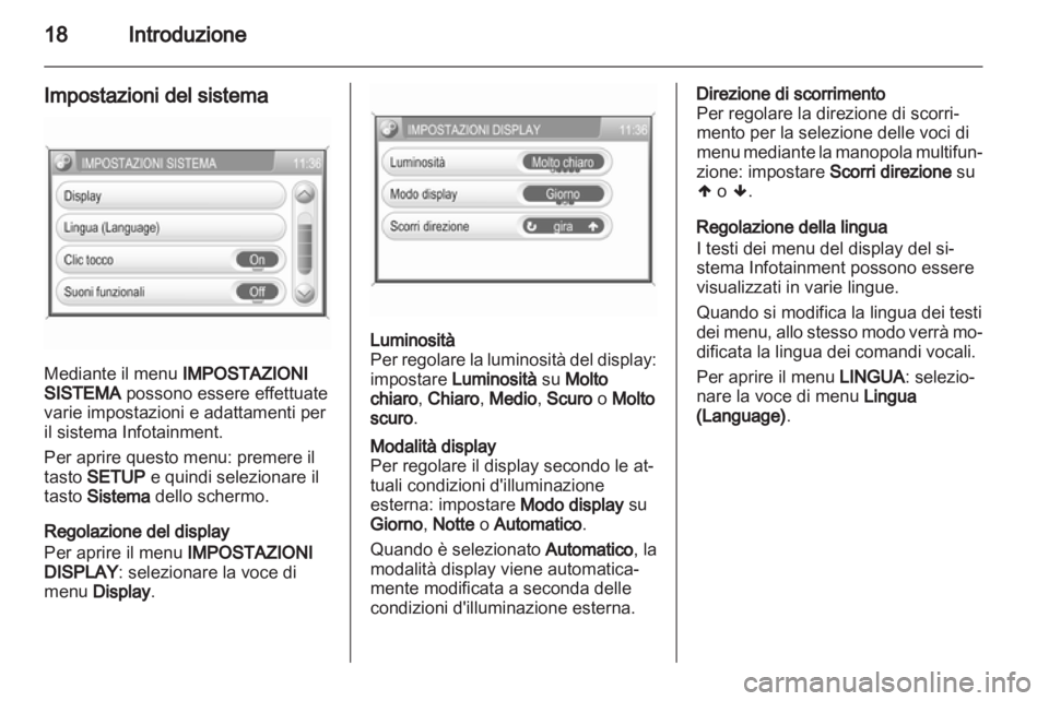 OPEL ANTARA 2012  Manuale del sistema Infotainment (in Italian) 