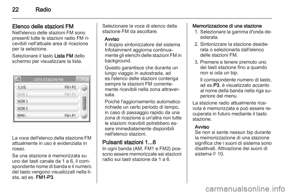 OPEL ANTARA 2012  Manuale del sistema Infotainment (in Italian) 