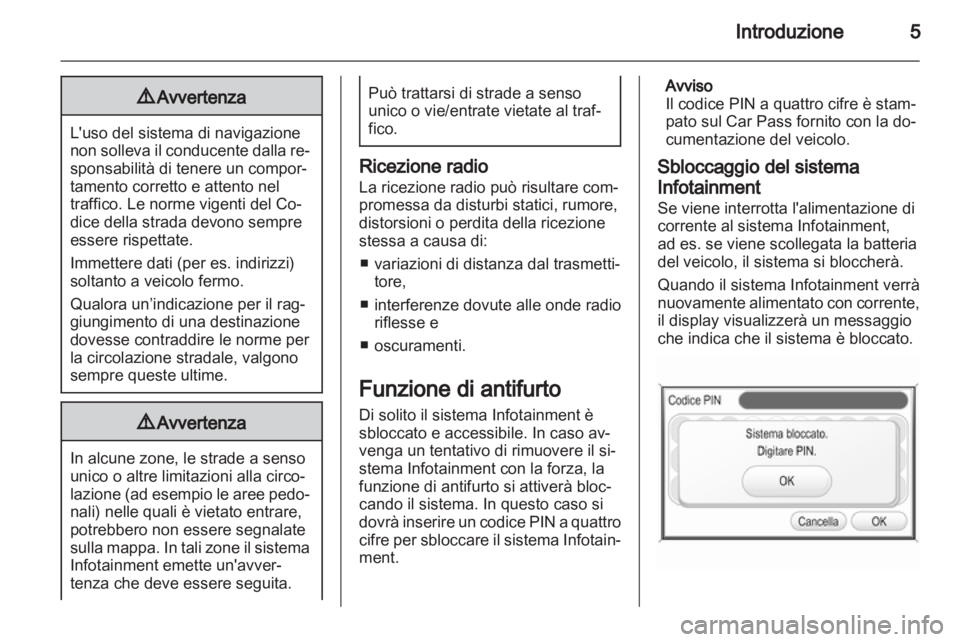 OPEL ANTARA 2012  Manuale del sistema Infotainment (in Italian) 