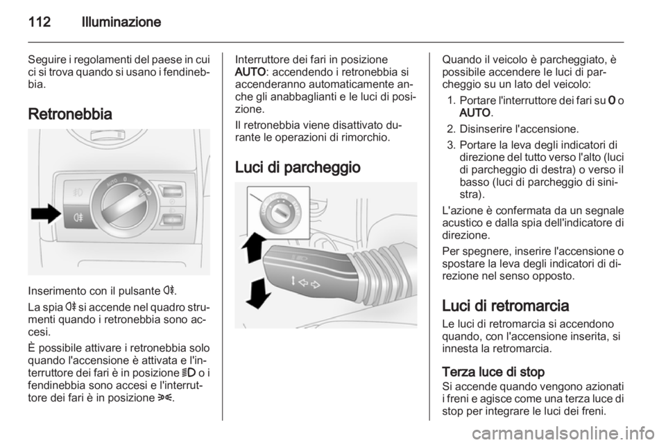 OPEL ANTARA 2012.5  Manuale di uso e manutenzione (in Italian) 
