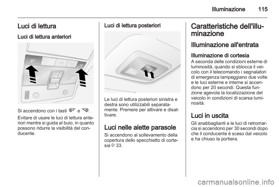 OPEL ANTARA 2012.5  Manuale di uso e manutenzione (in Italian) 