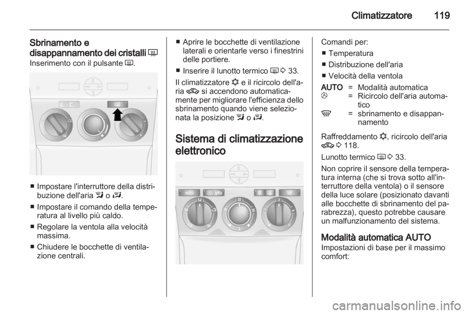 OPEL ANTARA 2012.5  Manuale di uso e manutenzione (in Italian) 