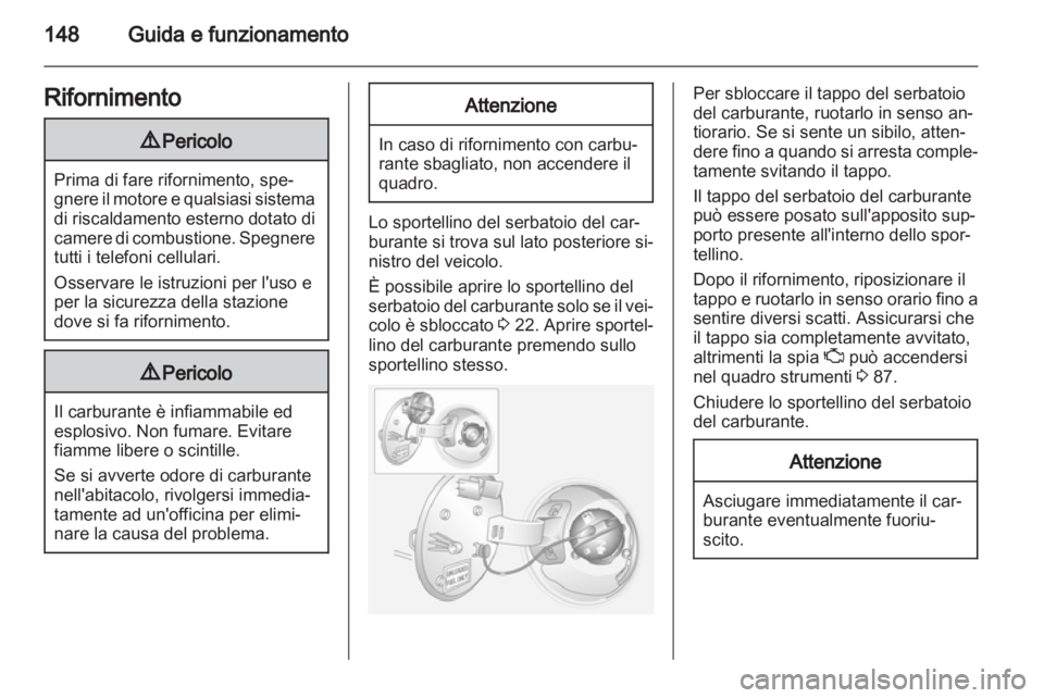 OPEL ANTARA 2012.5  Manuale di uso e manutenzione (in Italian) 