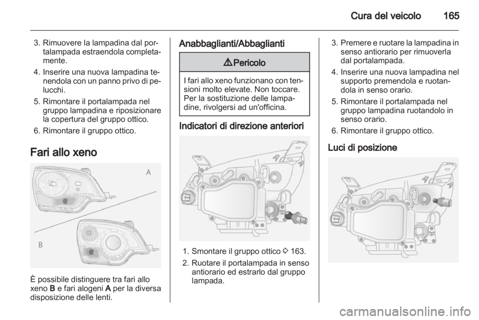 OPEL ANTARA 2012.5  Manuale di uso e manutenzione (in Italian) 