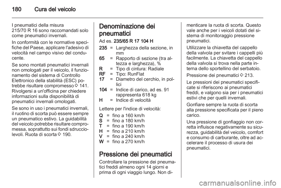 OPEL ANTARA 2012.5  Manuale di uso e manutenzione (in Italian) 