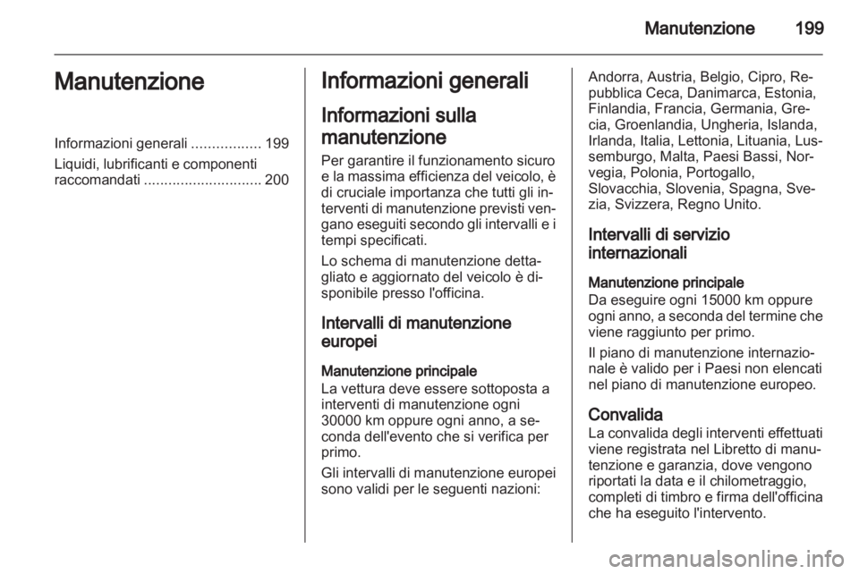 OPEL ANTARA 2012.5  Manuale di uso e manutenzione (in Italian) 