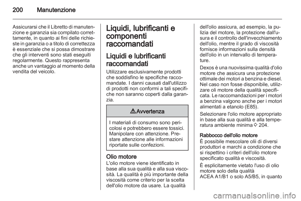 OPEL ANTARA 2012.5  Manuale di uso e manutenzione (in Italian) 