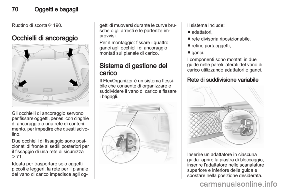 OPEL ANTARA 2012.5  Manuale di uso e manutenzione (in Italian) 