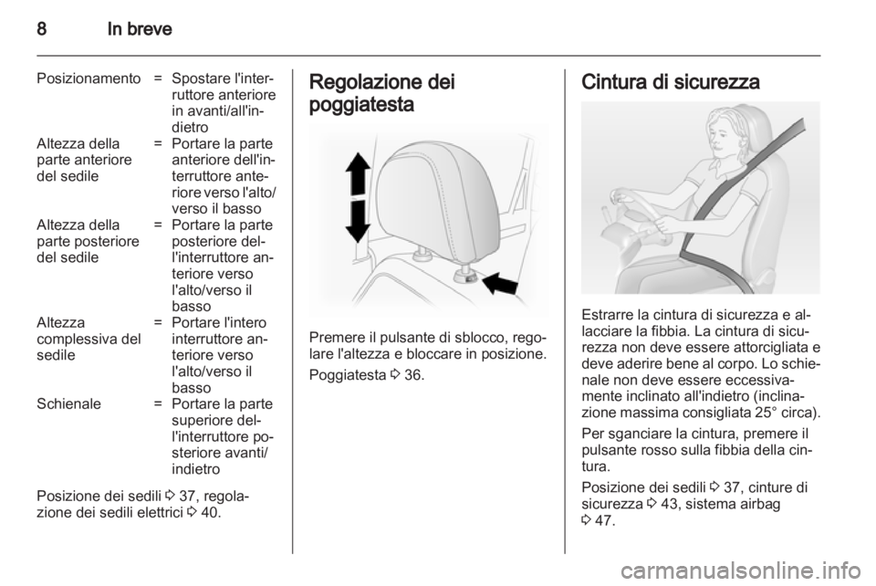 OPEL ANTARA 2012.5  Manuale di uso e manutenzione (in Italian) 