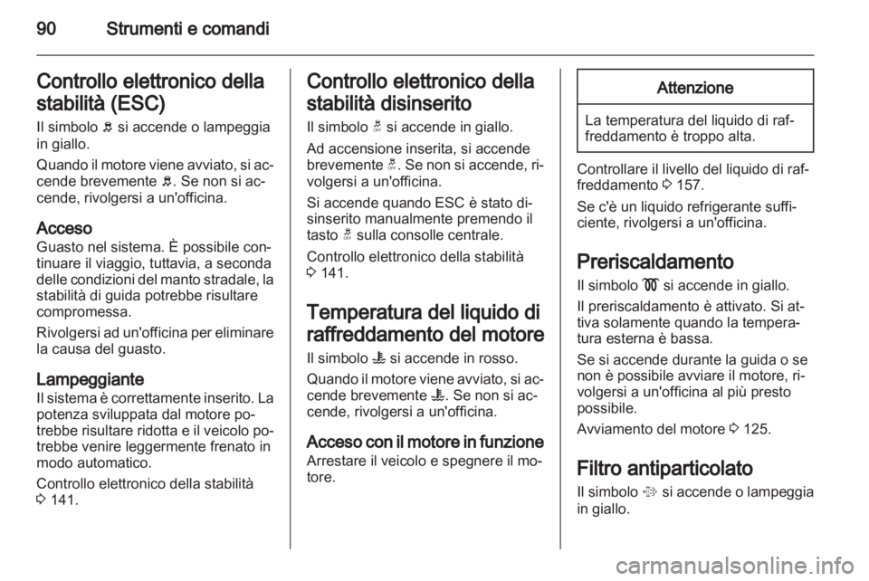 OPEL ANTARA 2012.5  Manuale di uso e manutenzione (in Italian) 