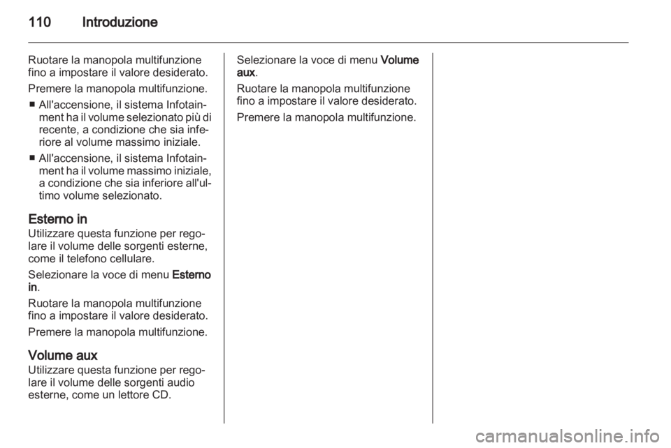 OPEL ANTARA 2013  Manuale del sistema Infotainment (in Italian) 