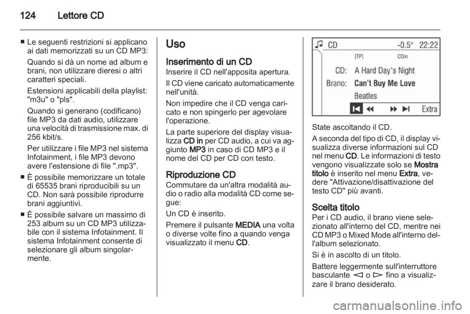 OPEL ANTARA 2013  Manuale del sistema Infotainment (in Italian) 