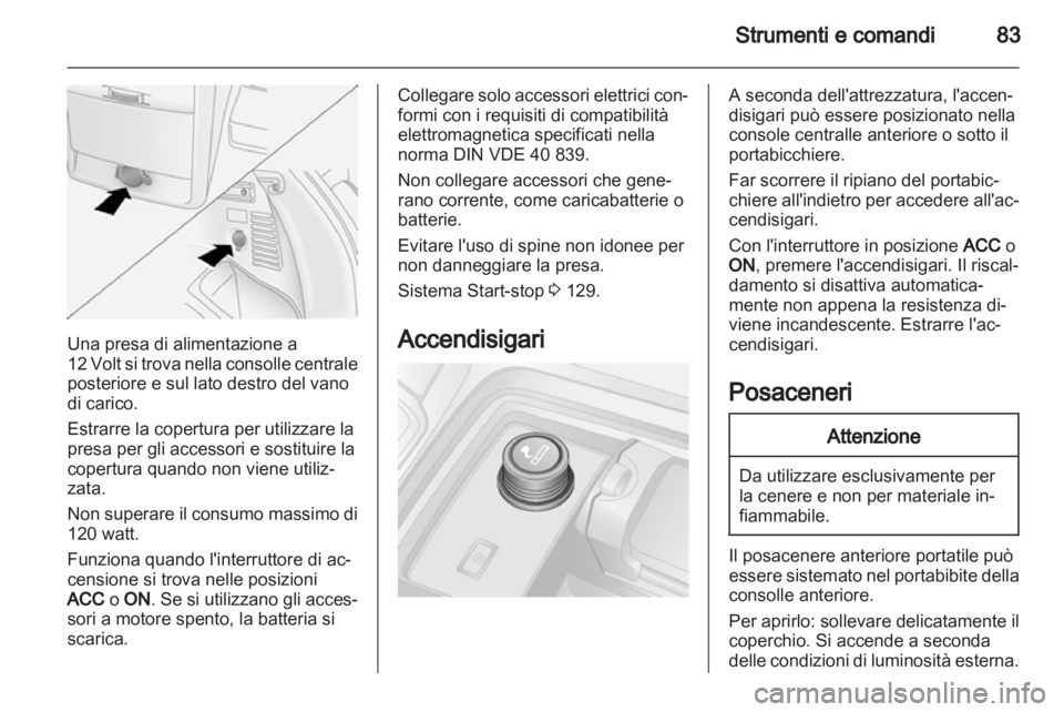OPEL ANTARA 2013.5  Manuale di uso e manutenzione (in Italian) 