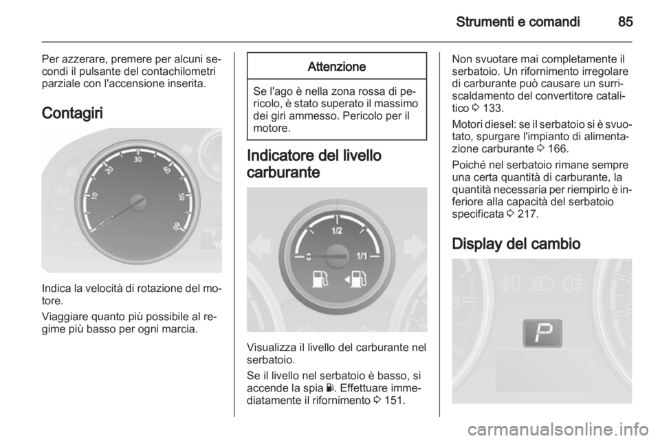 OPEL ANTARA 2013.5  Manuale di uso e manutenzione (in Italian) 