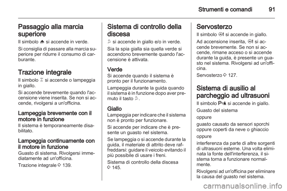 OPEL ANTARA 2013.5  Manuale di uso e manutenzione (in Italian) 