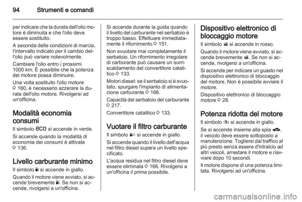 OPEL ANTARA 2013.5  Manuale di uso e manutenzione (in Italian) 
