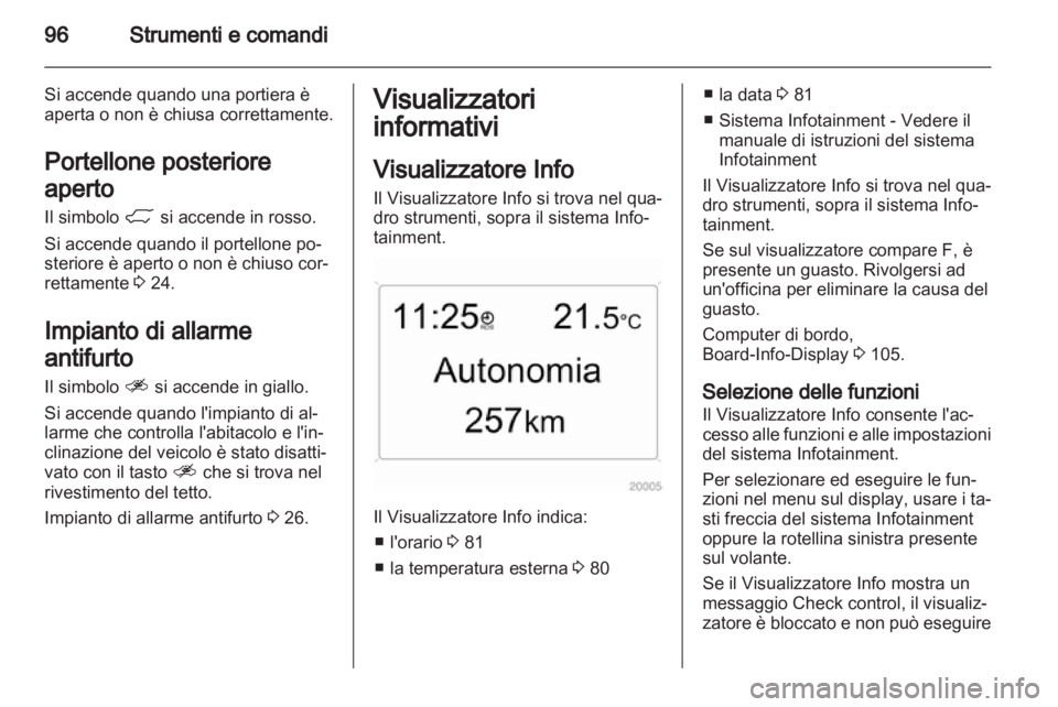 OPEL ANTARA 2013.5  Manuale di uso e manutenzione (in Italian) 