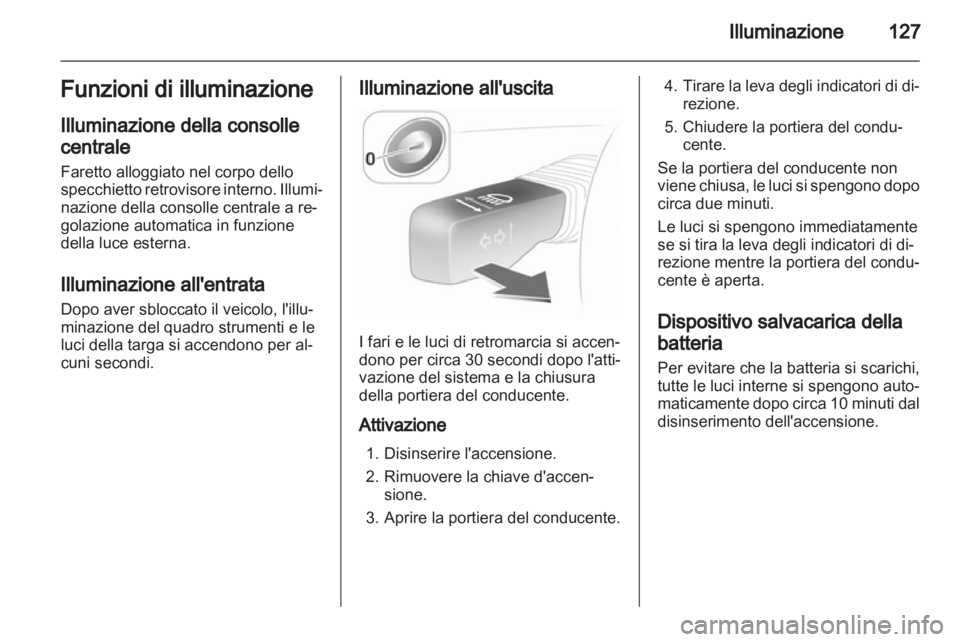 OPEL ASTRA H 2010.5  Manuale di uso e manutenzione (in Italian) 