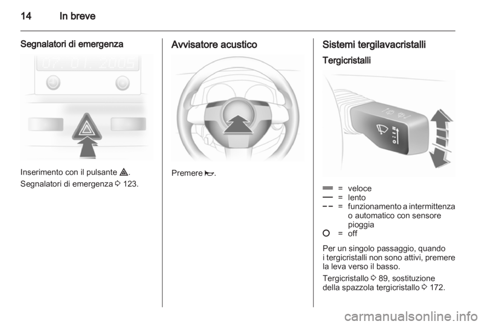 OPEL ASTRA H 2010.5  Manuale di uso e manutenzione (in Italian) 