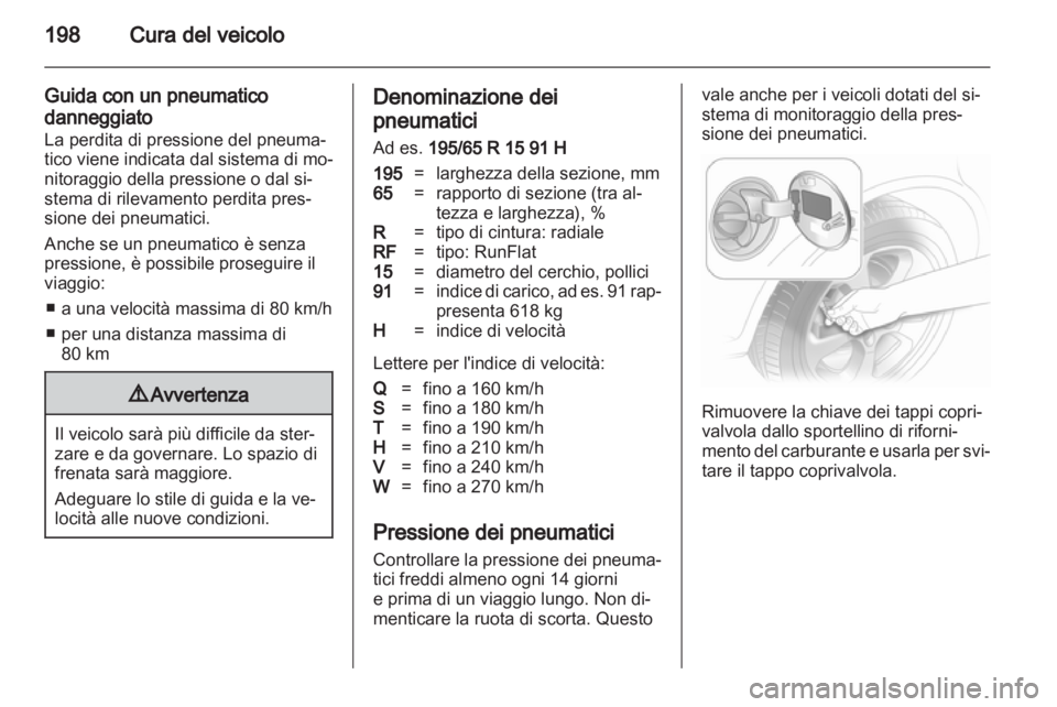 OPEL ASTRA H 2010.5  Manuale di uso e manutenzione (in Italian) 