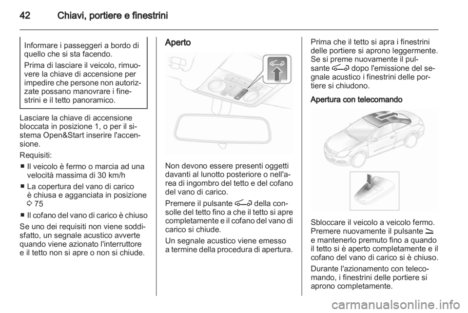 OPEL ASTRA H 2010.5  Manuale di uso e manutenzione (in Italian) 