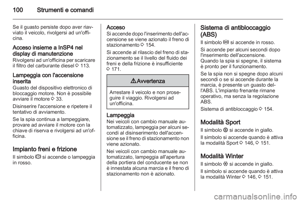 OPEL ASTRA H 2010.5  Manuale di uso e manutenzione (in Italian) 