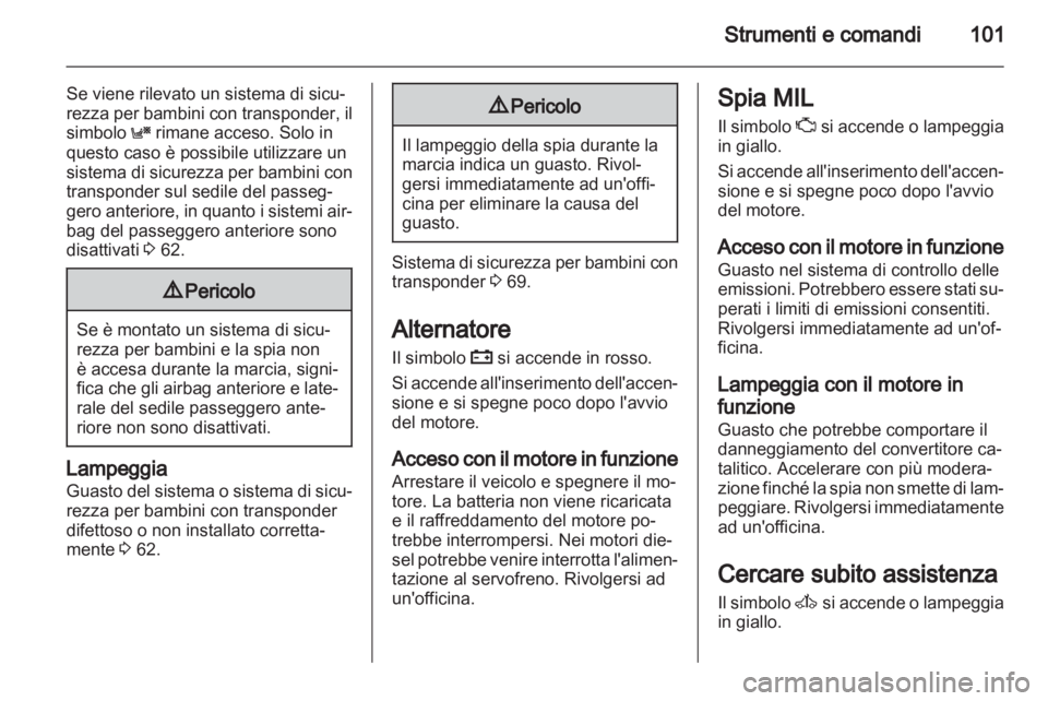 OPEL ASTRA H 2011  Manuale di uso e manutenzione (in Italian) 