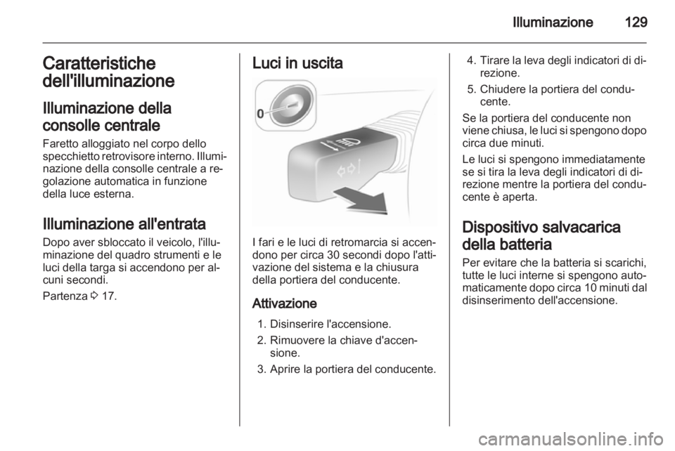 OPEL ASTRA H 2011  Manuale di uso e manutenzione (in Italian) 