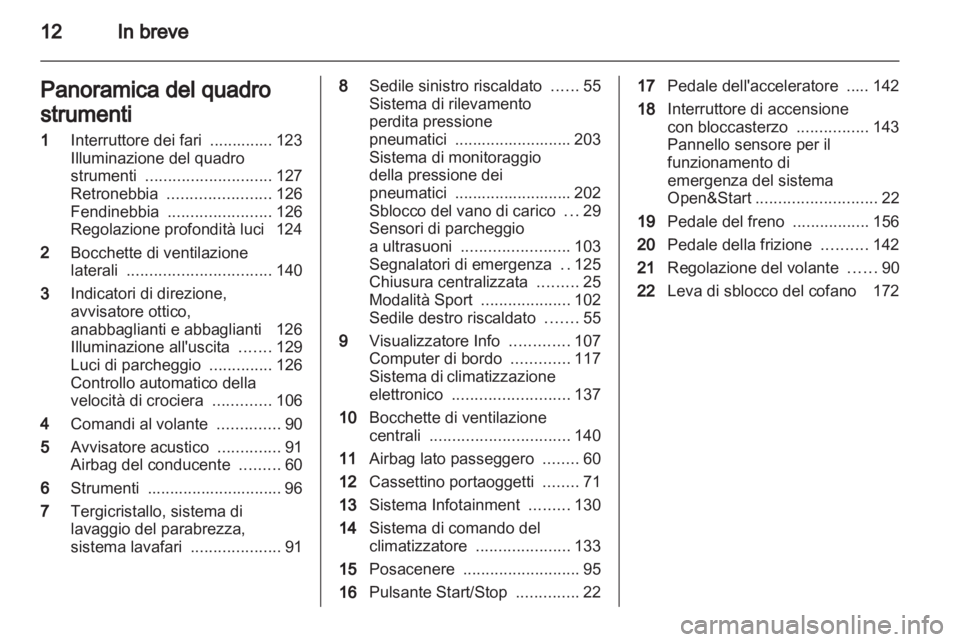 OPEL ASTRA H 2011.5  Manuale di uso e manutenzione (in Italian) 