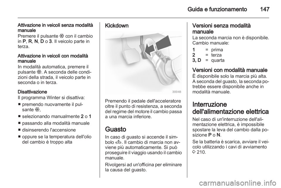 OPEL ASTRA H 2012  Manuale di uso e manutenzione (in Italian) 