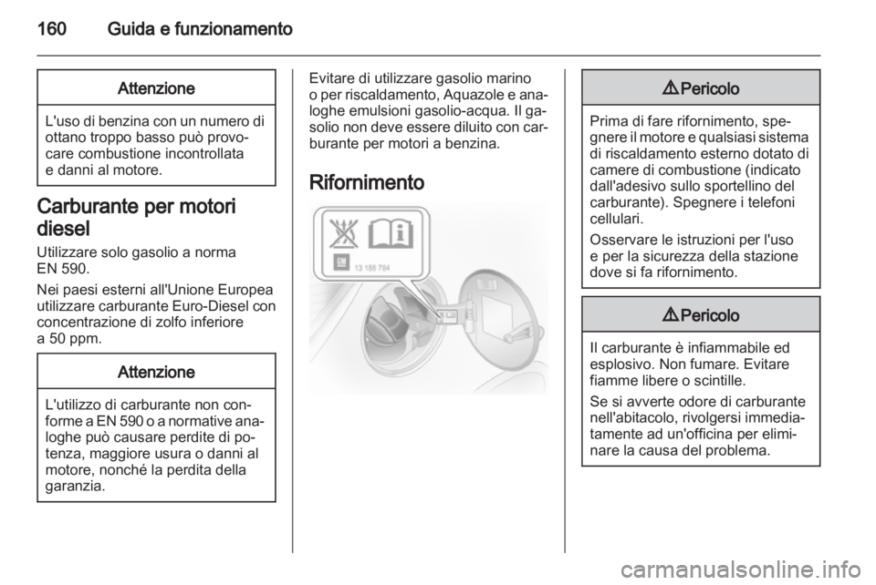 OPEL ASTRA H 2012  Manuale di uso e manutenzione (in Italian) 