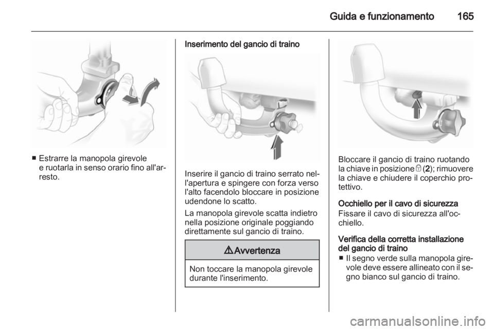 OPEL ASTRA H 2012  Manuale di uso e manutenzione (in Italian) 