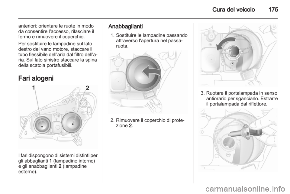 OPEL ASTRA H 2012  Manuale di uso e manutenzione (in Italian) 