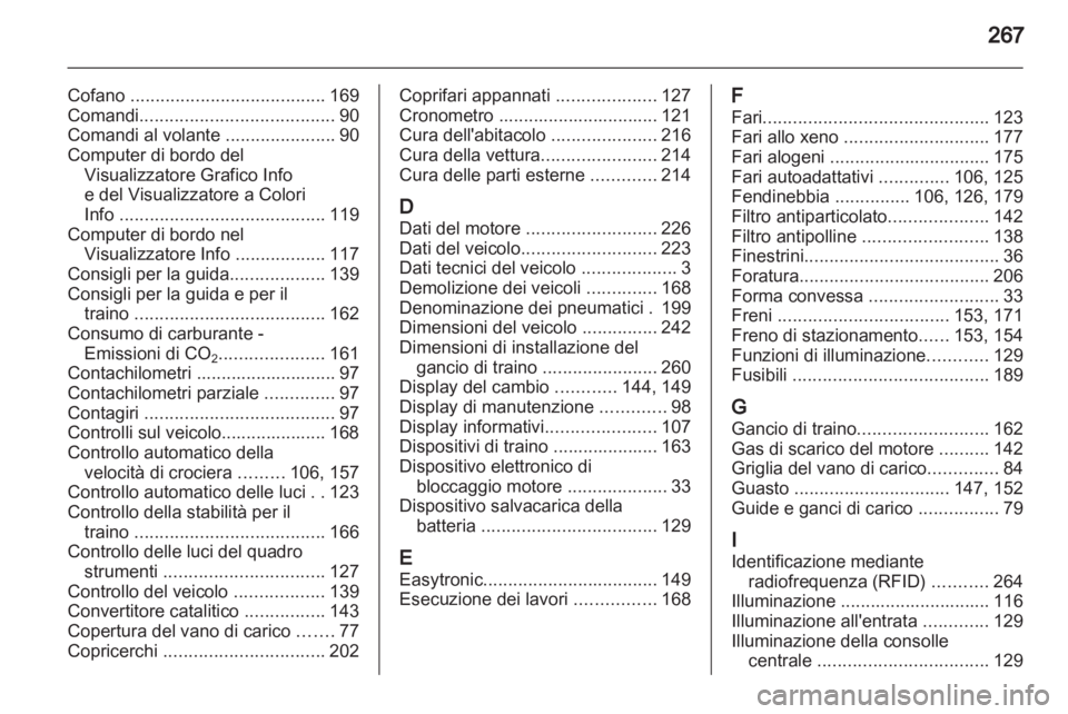 OPEL ASTRA H 2012  Manuale di uso e manutenzione (in Italian) 
