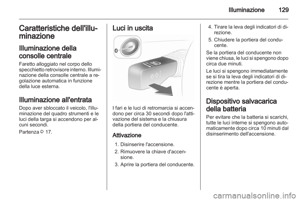 OPEL ASTRA H 2013  Manuale di uso e manutenzione (in Italian) 