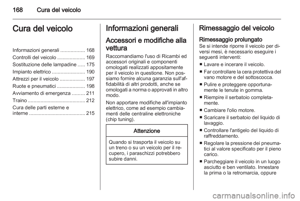 OPEL ASTRA H 2013  Manuale di uso e manutenzione (in Italian) 