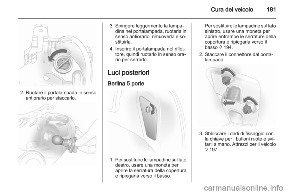 OPEL ASTRA H 2013  Manuale di uso e manutenzione (in Italian) 
