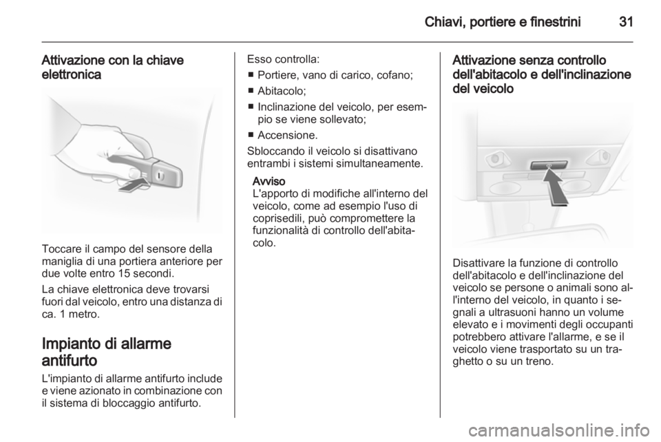 OPEL ASTRA H 2013  Manuale di uso e manutenzione (in Italian) 