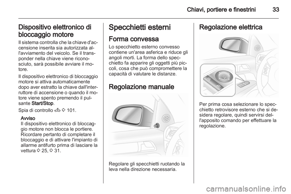 OPEL ASTRA H 2013  Manuale di uso e manutenzione (in Italian) 