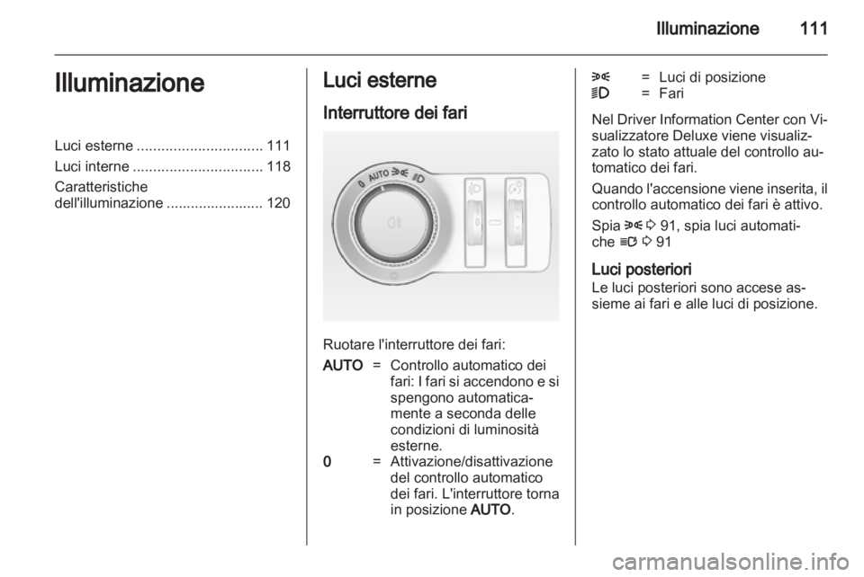 OPEL ASTRA J 2010.5  Manuale di uso e manutenzione (in Italian) 