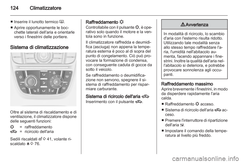 OPEL ASTRA J 2010.5  Manuale di uso e manutenzione (in Italian) 