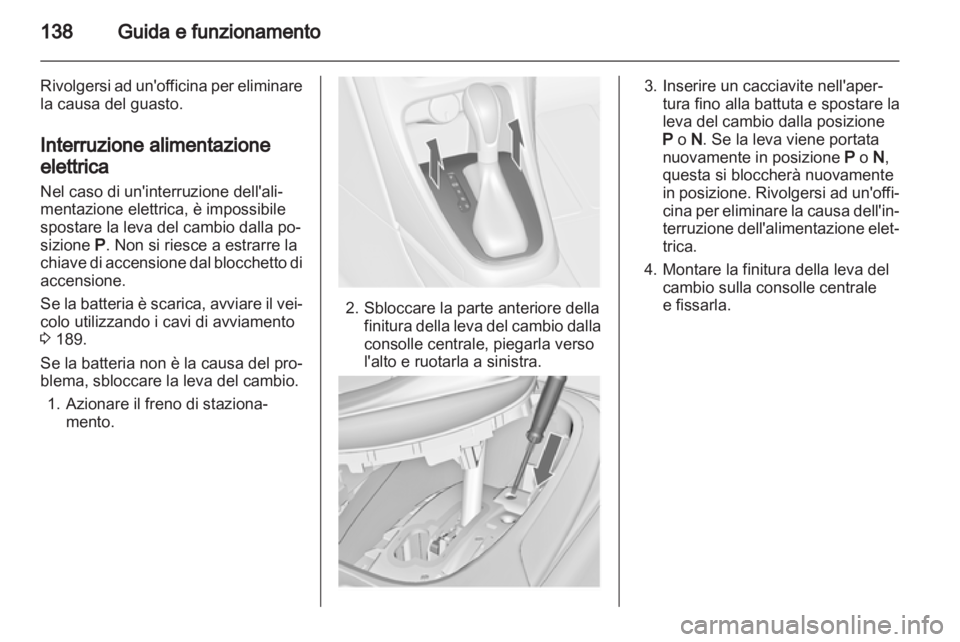 OPEL ASTRA J 2010.5  Manuale di uso e manutenzione (in Italian) 