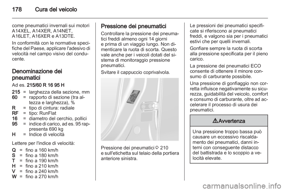 OPEL ASTRA J 2010.5  Manuale di uso e manutenzione (in Italian) 